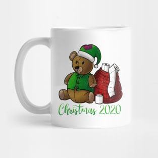 Christmas Toilet Paper Bear Funny Quarantine Christmas Mug